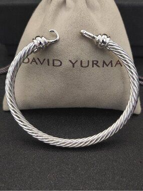 David Yurman Twisted Silver Bracelet 5mm